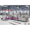Large frying line working principle  continuous potato chips frying equipment
