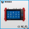 Multi-function 7 inch capacitive touch screen HD TVI/CVI/AHD/SDI IP Camera CCTV Tester