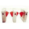 LED Optical Turnstiles Flap Barrier Gate with Organic Glass Wing , 500mm Lane Width