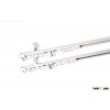 White Double Aluminum Curtain Track
