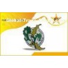 Promotional Custom 200mm Bronze Enamel Badge For Souvenirs