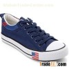 Women''s Navy Blue Comfortable Retro Work Out Plimsolls Shoes