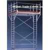 Cold Pressed Ring lock joints Aluminium Mobile Tower Scaffold / Work Station / Ladders For For Build