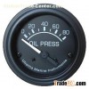 Utrema Black Marine Oil Pressure Gauge