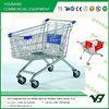 European style 60L supermarket shopping trolley / grocery shopping carts heavy load