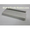 6063-T5 / T6 White Aluminium Extrusion Profile Accept Milling / Drilling Precoss