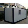 Color Sandwich Panel, PVC Window Container Modular House Standard Type