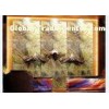 Abstract Art Laminated Decorative Glass Panels For Hotel Receptionist Background