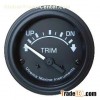 Utrema Black Marine Trim Gauge