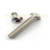 M8 stainless steel button head bolts / go kart bolts ISO7380