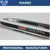 Customized Colorful Metal TOYATA Car Chrome Badge Car Side Body Stickers