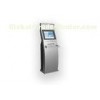 Free Standing Touch Screen Retail / Ordering / Bill Payment Kiosk With Card Dispenser