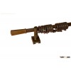 single telescopic curtain rods