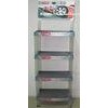 Sturdy Floor Soft Drink Plastic Display Stands For Supermarket