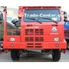 Professional  70T Diesel mining dump truck  one - side cab with Front lift