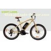 7 Speed Electric Powered Mountain Bike 32Km / H Mid Gear Motor 800 Times Recycle Battery