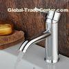 Home Wash Hand Chrome Basin Single Hole Tap Faucets , Contemporary Lever Lavatory Faucet