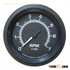 Utrema Black Marine Tachometer