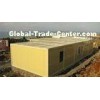 Custom-made Combined Prefab Container House, Galvanized Steel Frame with Marine Paint
