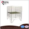 OEM supermarket usage metal dump bins storage rack