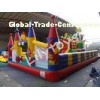 plato pvc 10m * 8m inflatable fun city , Double / quadruple stitched