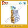 Foldable Accessories Cardboard Display Stands With Oil Lamination