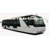 Comfortable Short Turn Radius Airport Shuttle Bus Low Floor Buses