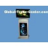 Dual Touch Screen Floor Standing Digital Signage Kiosk With Speaker