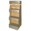 Recyclable Corrugated Point of purchase Cardboard Floor Displays Brochure Economically