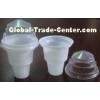 100ml 3oz White Disposable Ice Cream Cups Torch Disposable 6.7cm