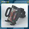 black Universal mountain bike cell phone mount with range 35-115mm
