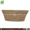 Low Price Life Size Marble Stone Bathtub for sale