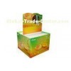 Toothpaste Propagation Store Display Racks Cardboard With Aqueous Coating