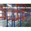 Pallet working heavy weight rack systems Double Deep storage racks