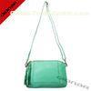 Gionar Handmade Green Crossbody Leather Bags With Decorative Tassels