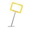 Metal Base Pop Tabletop Sign Holder Clip In Supermarke , A3 A4 Frame