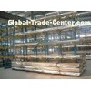 Durable blue powder coating Cantilever Racking Systems for long material
