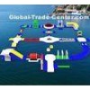 PVC Giant Inflatable Water Park For Kids , Rental Inflatable Games Sport Park