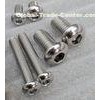 Go Kart Button Head stainless steel nuts and bolts / CNC machining parts