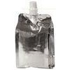 PET / AL / PE Unprinted Aluminum Foil Spout Pouch For Liquid Packaging