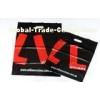 Black and Red LDPE / HDPE Plastic Bags Recyclable / UV Printing