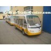 Rechargeable Battery 4.2 KW Low Speed Electric Vehicles , Resort hotel Electric Cart