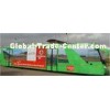 Large Capacity 200 Liter Fuel tank Low Floor Buses Apron Bus For Airport