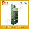 Custom Corrugated Cardboard Display Stands For Exhibition / Shop