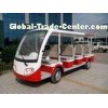 Green Power Eleven Passenger 4.2 KW Low Speed Electric Vehicles / Shuttle Bus