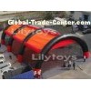 sport gun games 30 x15 m 1500D pvc inflatable bunker tent large inflatable tent