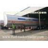 60000L  three axle transport chemical liquid  fuel tanker trailer petrol tanker