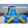 Children Big Pool Inflatable Water Slide Blue With Puncture-Proof PVC CE