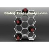 Sturdy 12 Bottle Wine Holders , Retail Store Drink Display Shelf