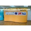 Portable Pop Up Exhibition Stands , Aluminum Trade Show Fabric Displays
